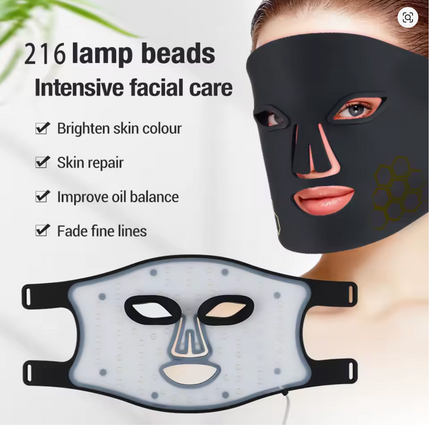Radiant Rose Red Light Beauty Mask