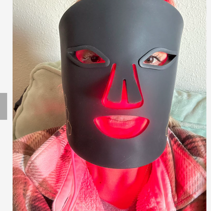 Radiant Rose Red Light Beauty Mask