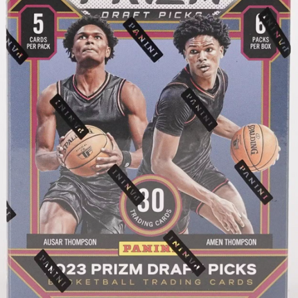 2023/24 Panini Prizm Draft Picks Basketball 6-Pack Hobby Blaster Box