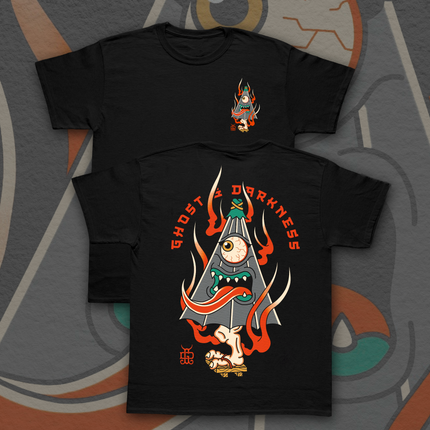 Kasa Obake Tattoo Tee | Ghost & Darkness Streetwear