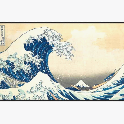 Ultra Pro: Fine Art Black-Stitched Playmat - The Great Wave Off Kanagawa - Ultra Pro Playmats
