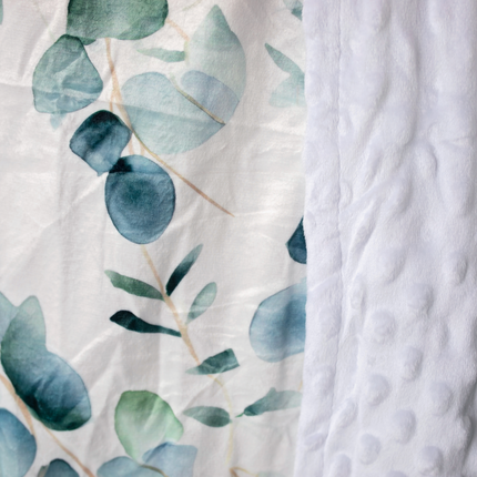 Eucalyptus Embrace Minky Blanket