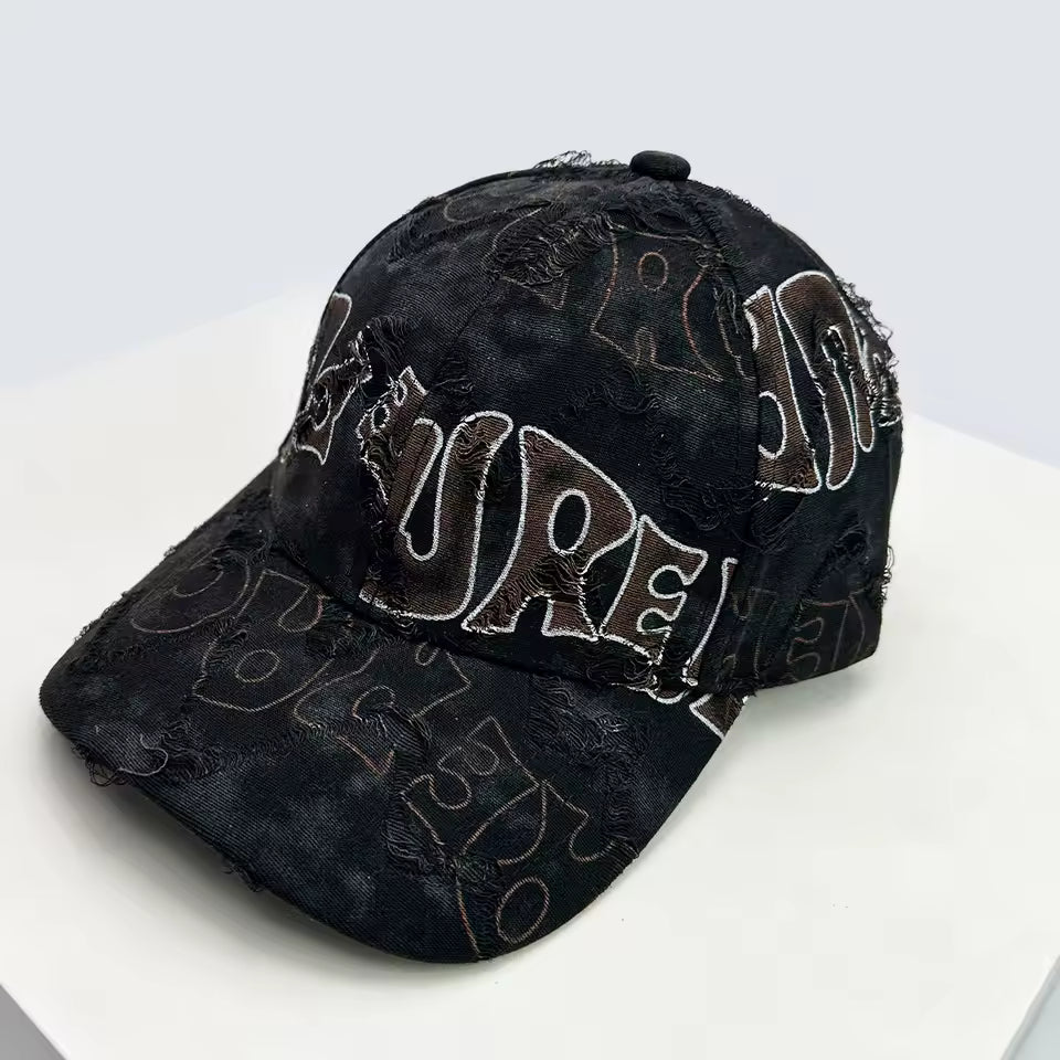Text Graffiti Adjustable Hat