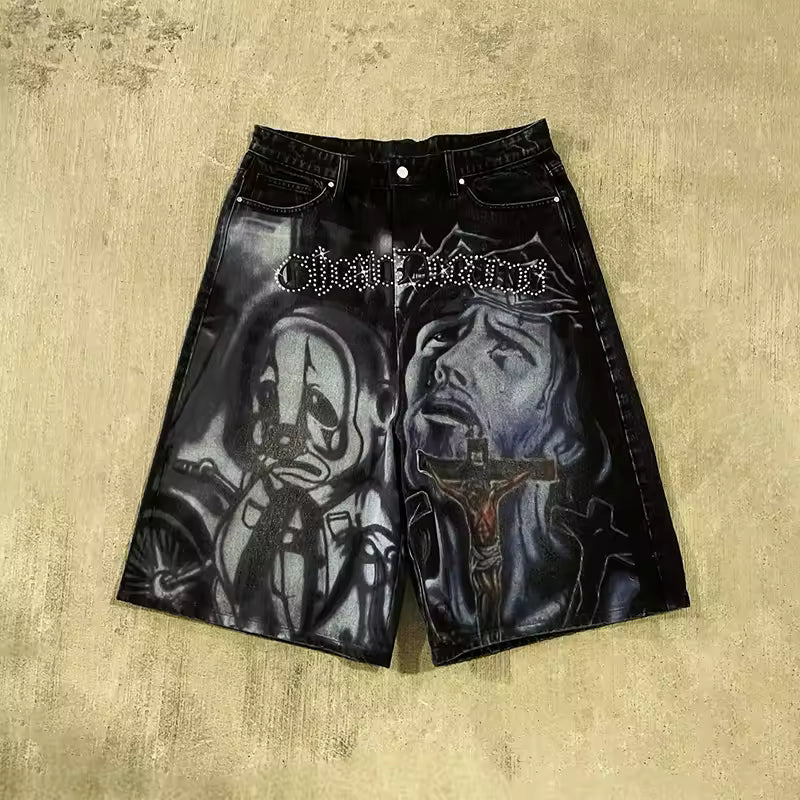 Ghetto Dreams Denim Shorts