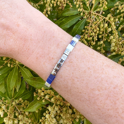 Selah Tile Letter Bracelet
