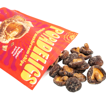 Popadelics Crunchy Mushroom Chips — Trippin' Truffle Parm | 6-Pack