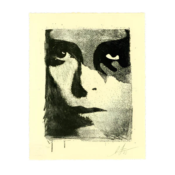 Shepard Fairey "A Cracked Icon" Letterpress Print