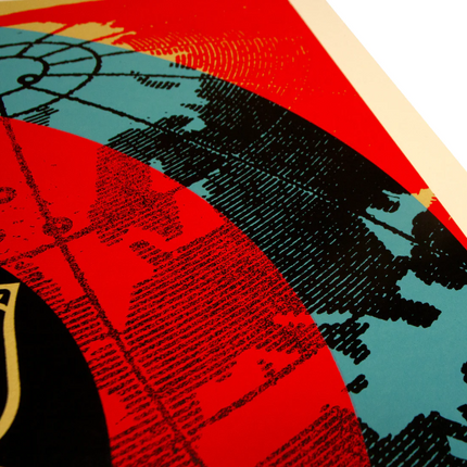 Shepard Fairey "Global Harmony" Print