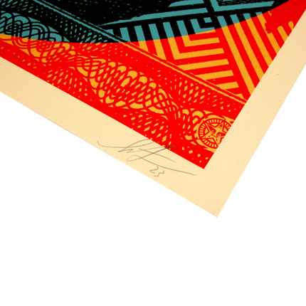 Shepard Fairey "Global Harmony" Print