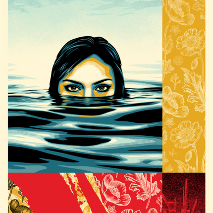Shepard Fairey "Treading Water" Print