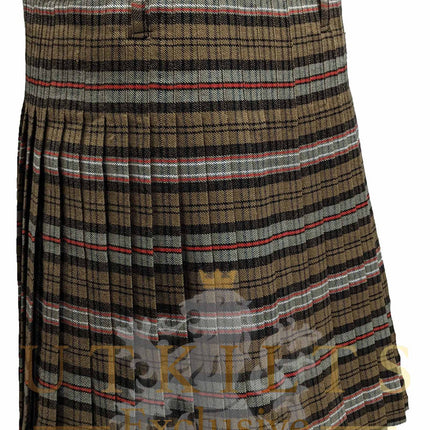 Traditional Kilt - Premium Wool, Scottish National Weathered
