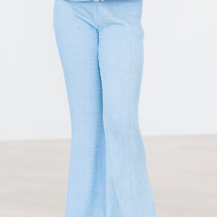 Sky Blue Scrunchy Bells