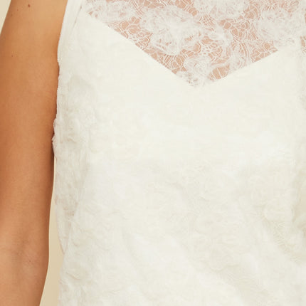 Ivory Lace Top