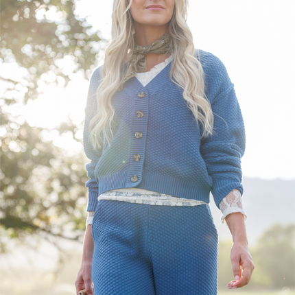 V-Neck Slopes Sweater