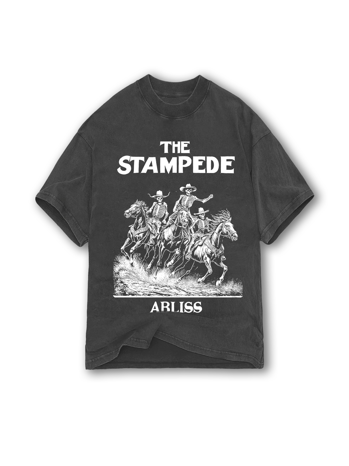 Vintage Black - Stampede Tee
