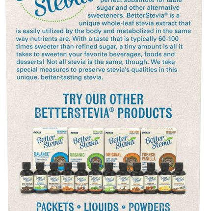 Stevia Packets, Organic