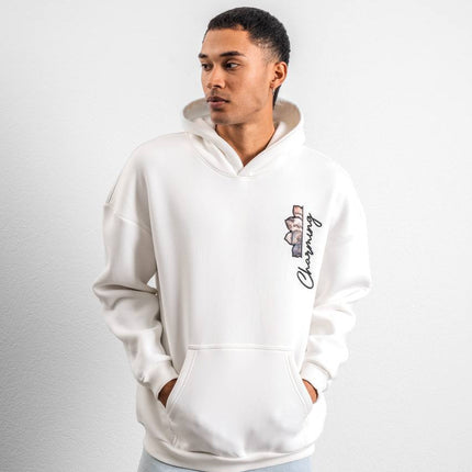 Street Style Oversize Hoodie – Unisex Hoodie with Artistic Baroque Print