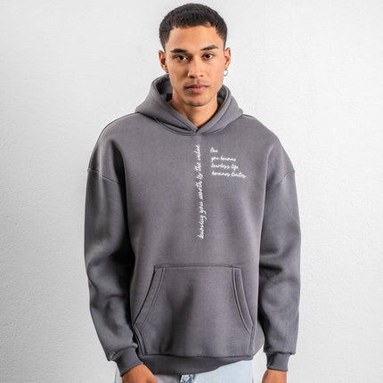 Unisex Oversize Hoodie with Artistic Print – Modern Streetwear Style