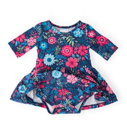 Sweet Gardenia 3/4 Twirl Bodysuit