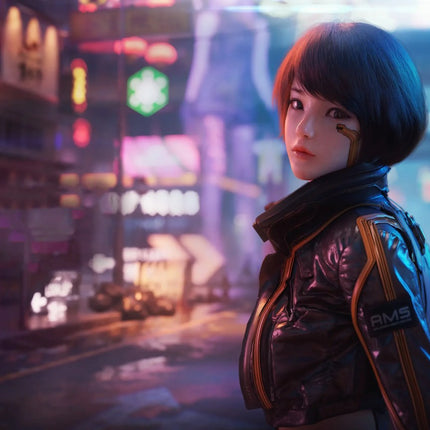 Syn Leather Jacket Cyberpunk 2077