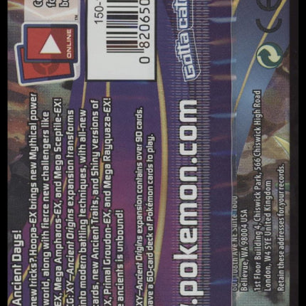 XY Ancient Origins Single Pack