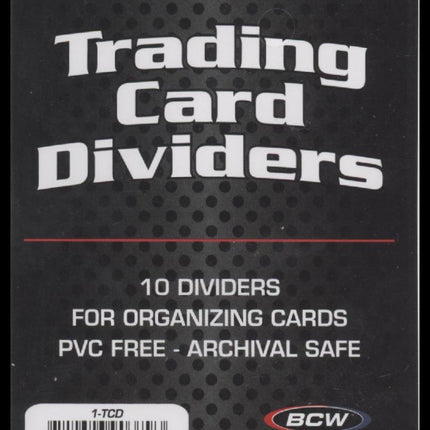BCW Trading Card Dividers