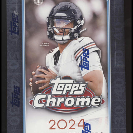 2024 Topps Chrome Football Hobby Box
