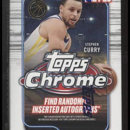 2024/25 Topps Chrome Basketball 8-Pack Blaster Box