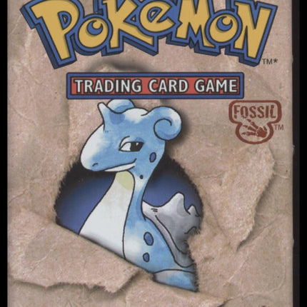 Pokemon 1st Edition Fossil Sealed 3 Pack Set