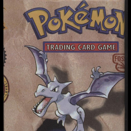 Pokemon Fossil sealed booster error pack
