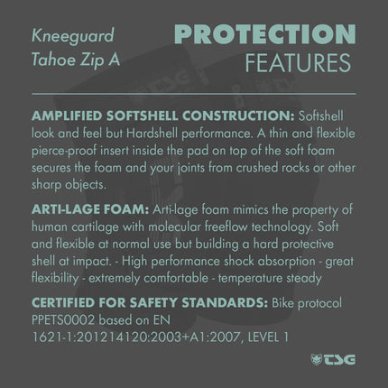 TSG - Kneeguard Tahoe Zip A