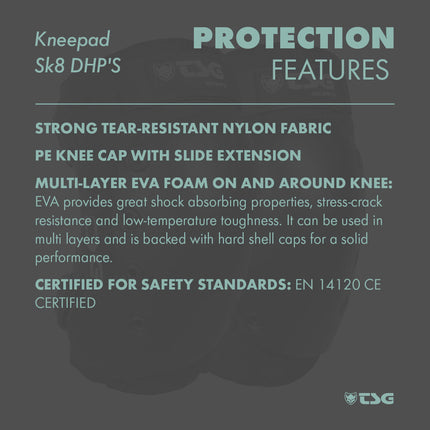TSG - Kneepad Sk8 DHP'S (Skate Knee Pads)