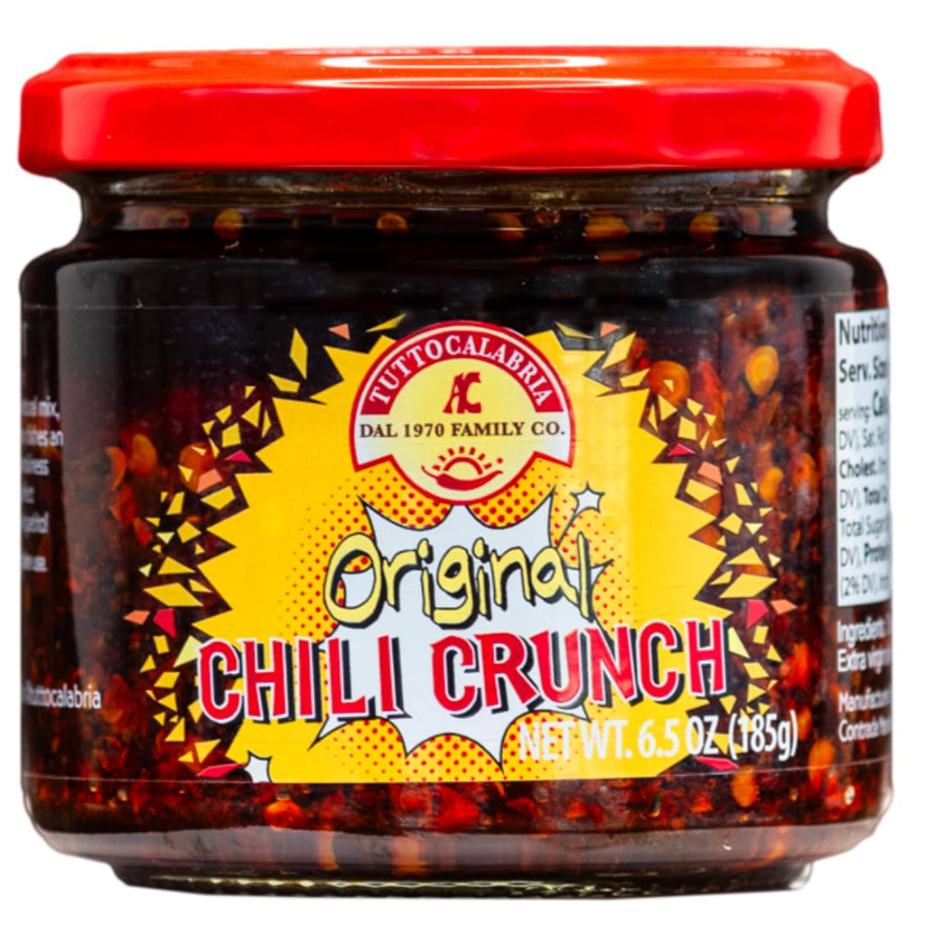 TuttoCalabria Original Chili Crispy in Extra Virgin Olive Oil – 6.5 oz