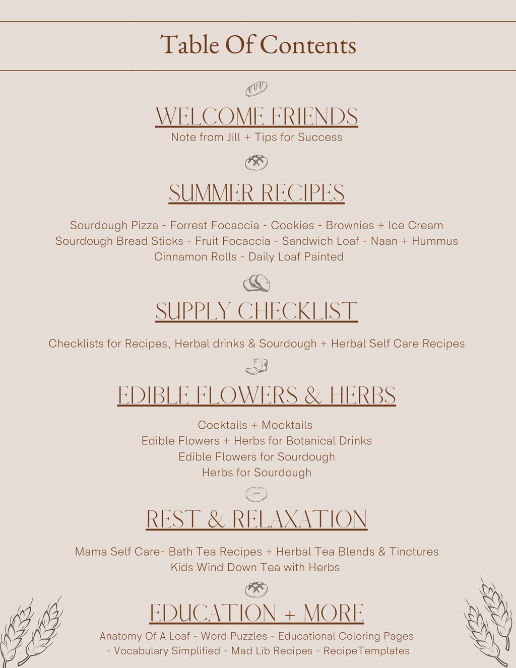 A Summer Of Sourdough (E-Book)