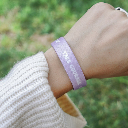 Take Courage Reversible Wristband
