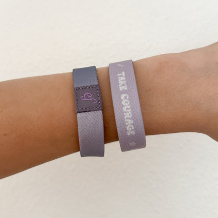 Take Courage Reversible Wristband