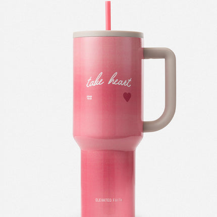 Take Heart 40 oz Ascend Tumbler