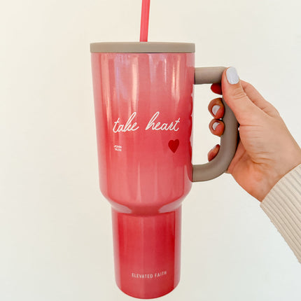 Take Heart 40 oz Ascend Tumbler