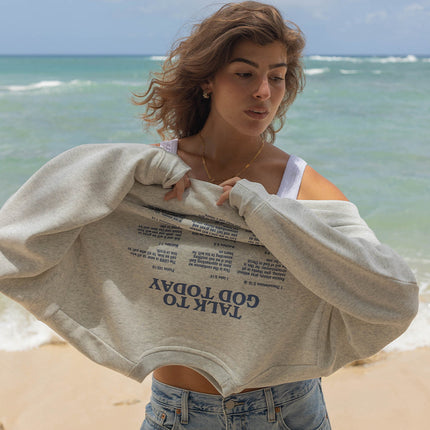 Talk to God Unisex Crewneck