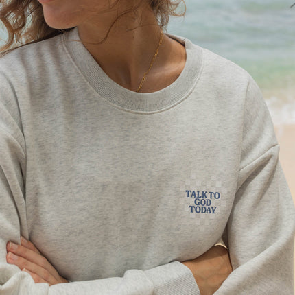 Talk to God Unisex Crewneck