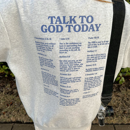 Talk to God Unisex Crewneck