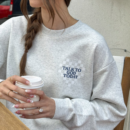 Talk to God Unisex Crewneck