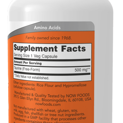Taurine 500mg