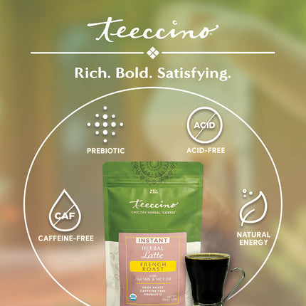 Instant French Roast Herbal Latte