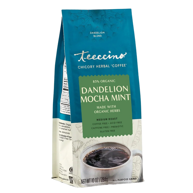 Dandelion Mocha Mint Herbal Coffee