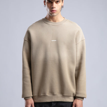 CATCH Oversized Unisex Sweatshirt – Minimal Streetwear Studio Collection