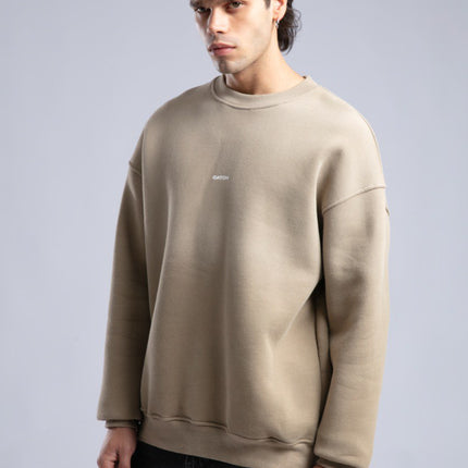 CATCH Oversized Unisex Sweatshirt – Minimal Streetwear Studio Collection