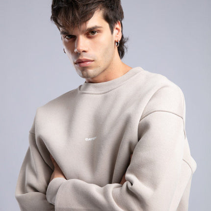 CATCH Oversized Unisex Sweatshirt – Minimal Streetwear Studio Collection