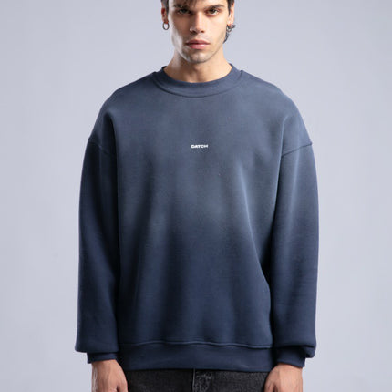 CATCH Oversized Unisex Sweatshirt – Minimal Streetwear Studio Collection