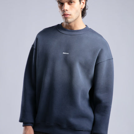 CATCH Oversized Unisex Sweatshirt – Minimal Streetwear Studio Collection